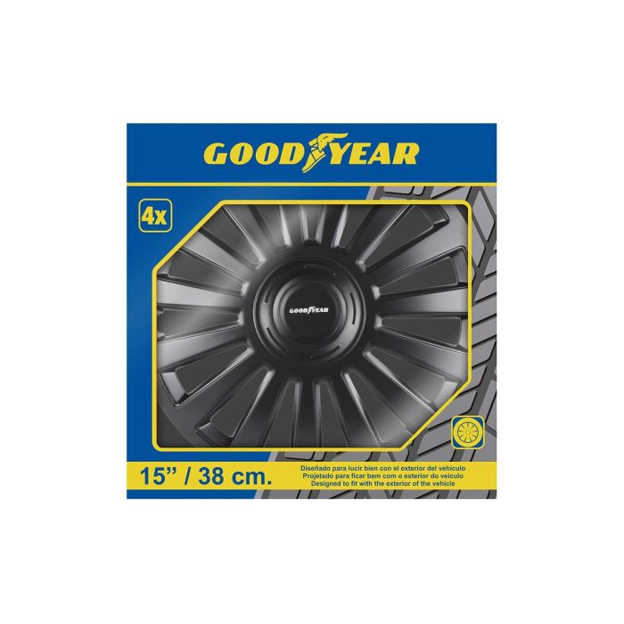 Tapacubos Goodyear MELBOURNE 15" Negro 2
