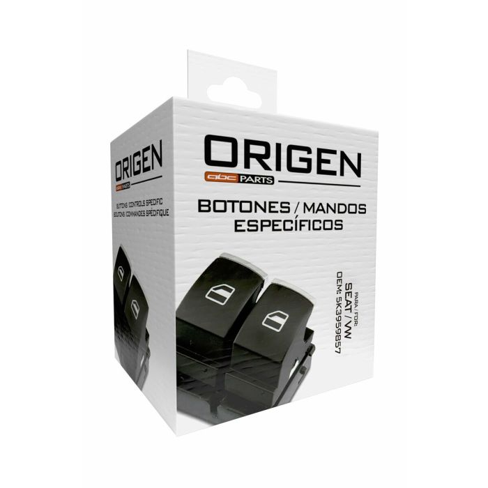 Interruptor de elevalunas eléctrico Origen ORG50203 Volkswagen Seat 4