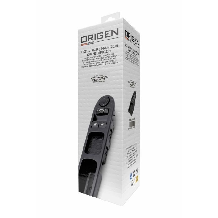 Botonera para elevalunas eléctrico Origen ORG50209 Peugeot Citroën Fiat 4