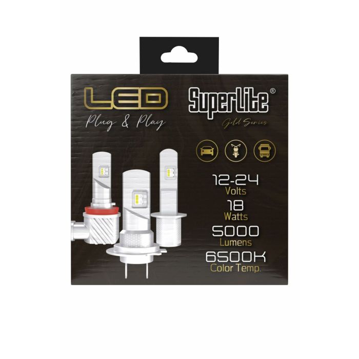 Kit de conversión Halógeno LED Superlite Gold HB4 18 W LED 3