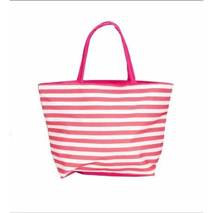 Bolsa de Playa Bismark Azul Rosa Oxford 50 x 16 x 35 cm 3