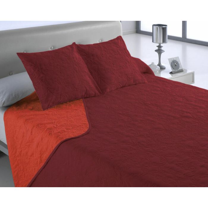 Colcha Hosteline VEGAS Rosa Cama de 180 (3 Piezas)