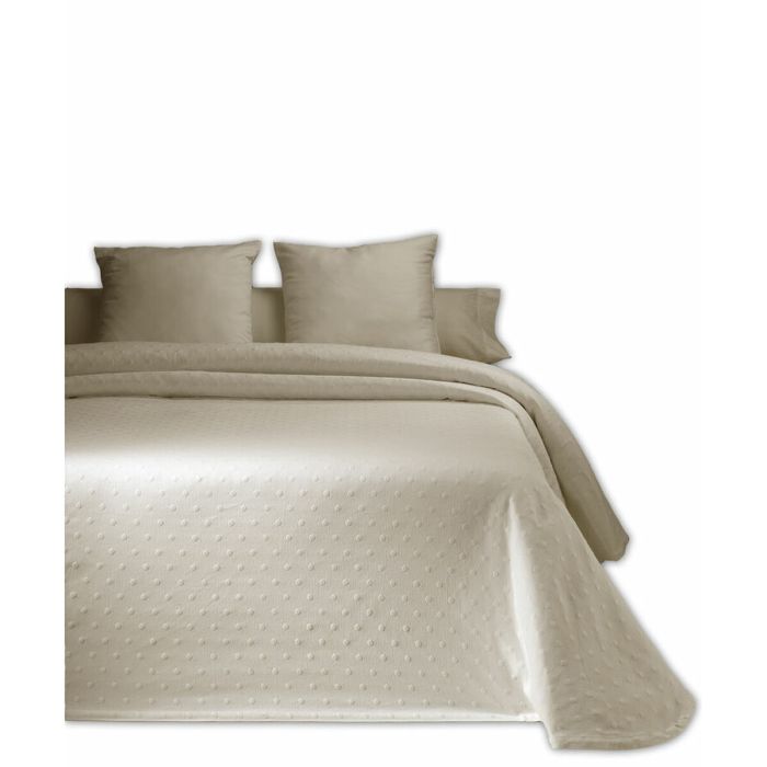 Colcha Hosteline CARMINA Beige Cama de 135 (1 Pieza)