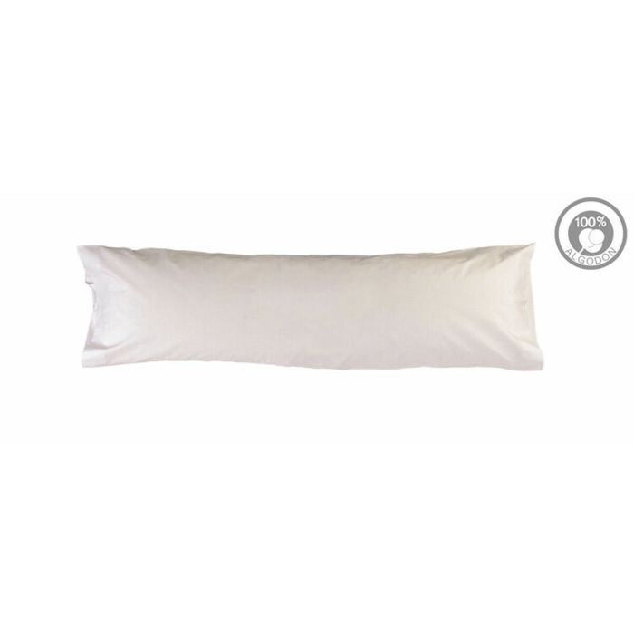 Funda de almohada Hosteline IRIS Blanco Cama de 180/200 144 Hilos 45 x 75 cm (2 Unidades)