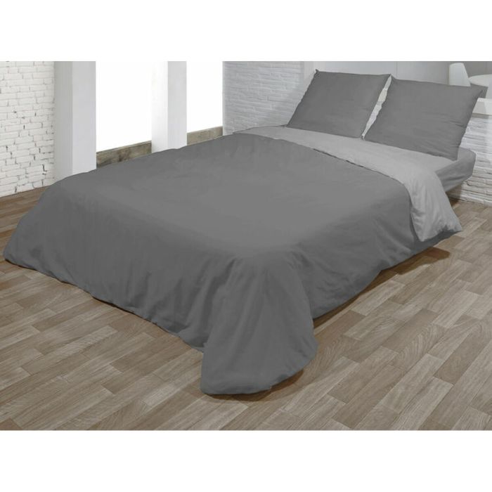 Juego de funda nórdica Hosteline VEGAS Gris Cama de 90 2 Piezas