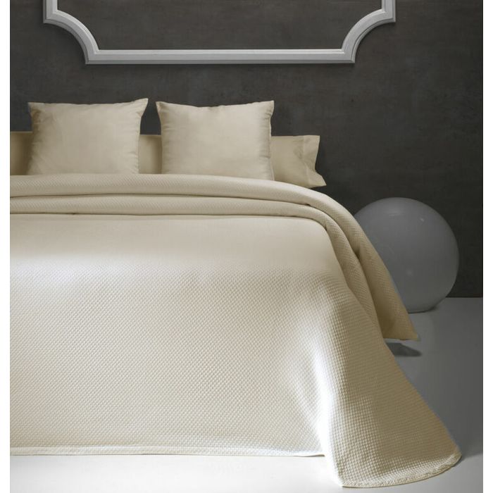 Colcha Hosteline JOYA Beige Cama de 180 (1 Pieza)