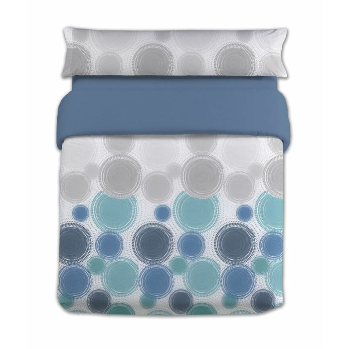 Juego de funda nórdica Hosteline SOTER Azul Cama de 90 2 Piezas