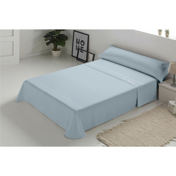 Juego de Sábanas Pierre Cardin ARCADIA Azul Cama de 90 1