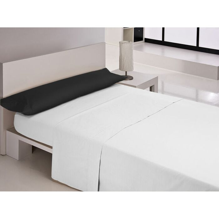 Funda de almohada Happy Home MIX COLORS Negro Cama de 150/160 144 Hilos 45 x 80 cm (2 Unidades)