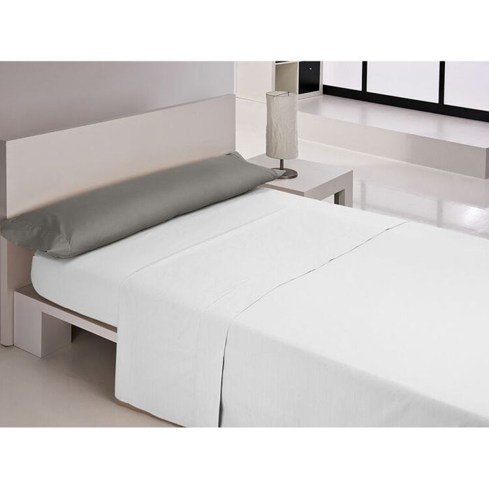 Funda de almohada Happy Home MIX COLORS Antracita Cama de 150/160 144 Hilos 45 x 85 cm (2 Unidades)
