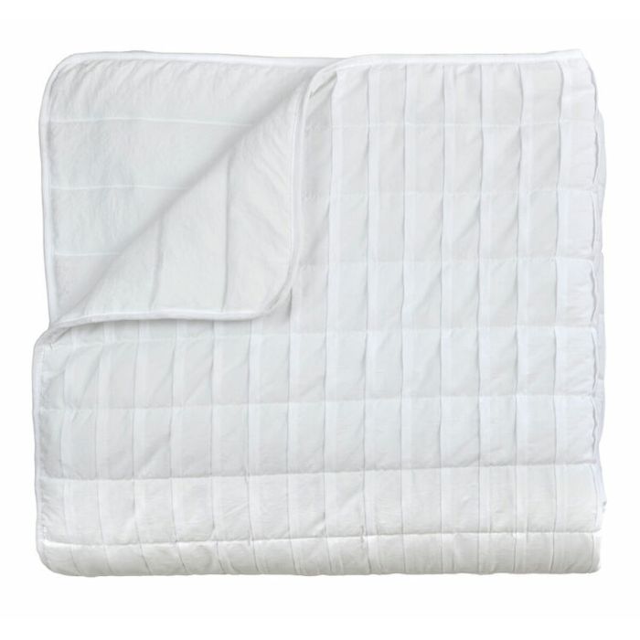 Colcha Pierre Cardin ONDAS Blanco Cama de 135 (3 Piezas) 1