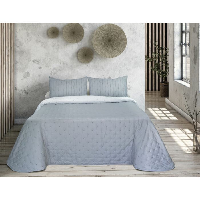 Colcha Pierre Cardin TRIANA Azul Cama de 135 (3 Piezas) 2