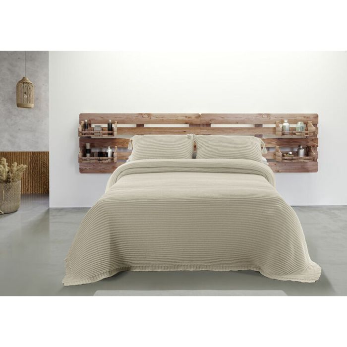 Colcha Hosteline MARBELLA Blanco Cama de 90/105 (1 Pieza) 2