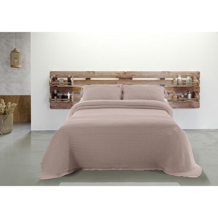 Colcha Hosteline MARBELLA Beige Cama de 135/150 (1 Pieza) 1