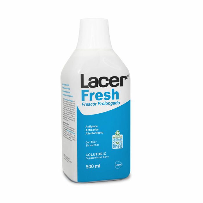 Enjuague Bucal Lacer Lacerfresh Aliento Fresco 500 ml