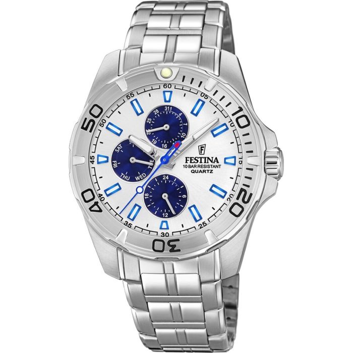 Reloj Hombre Festina F20445/1 Plateado