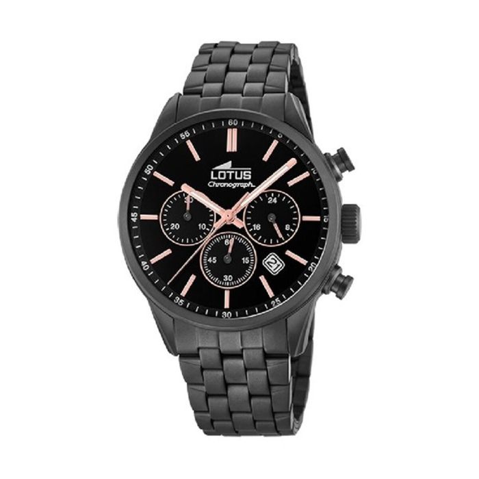 Reloj Hombre Lotus 18668/2 Negro