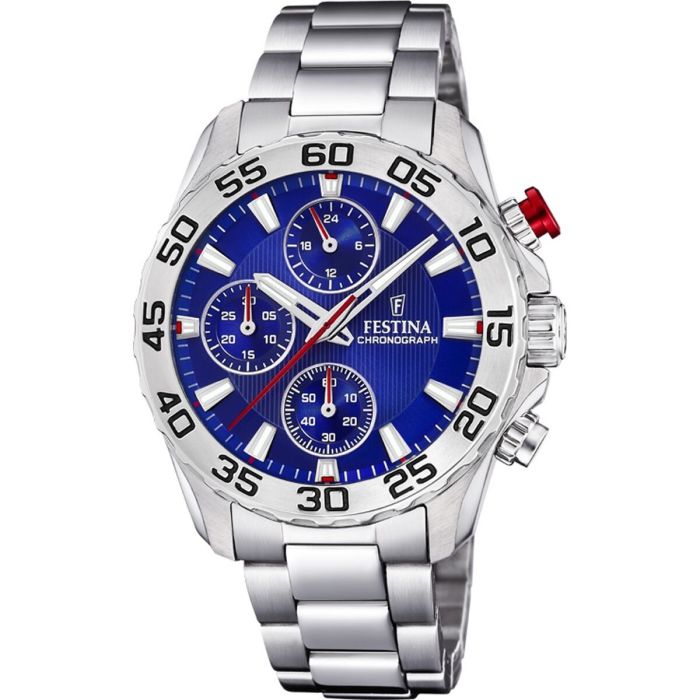 Reloj Hombre Festina F20457/2 Plateado