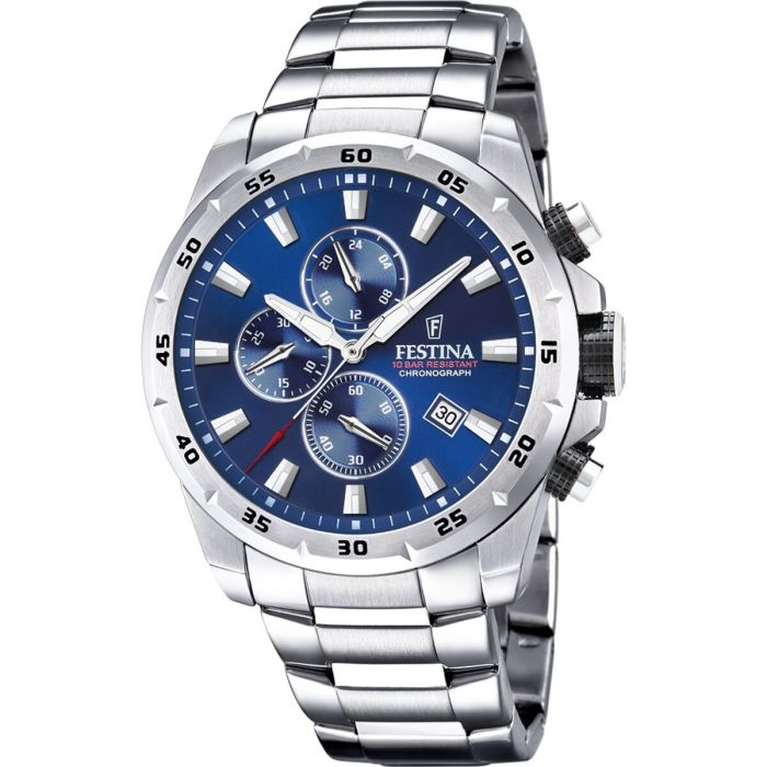 Reloj Hombre Festina F20463/2 Plateado