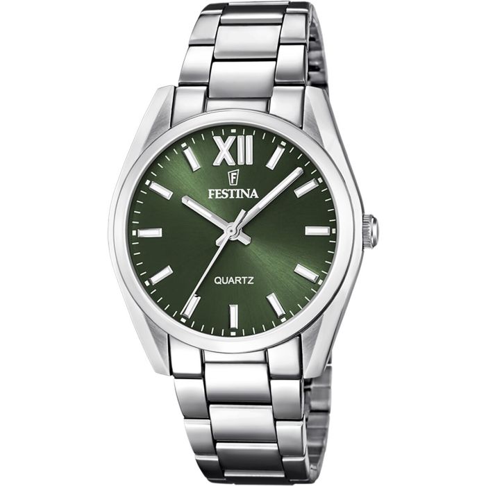 Reloj Hombre Festina F20622/4 Verde Plateado