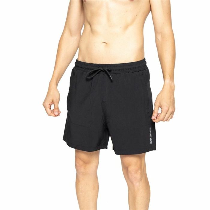 Pantalones Cortos Deportivos para Hombre Koalaroo Hatvan Negro