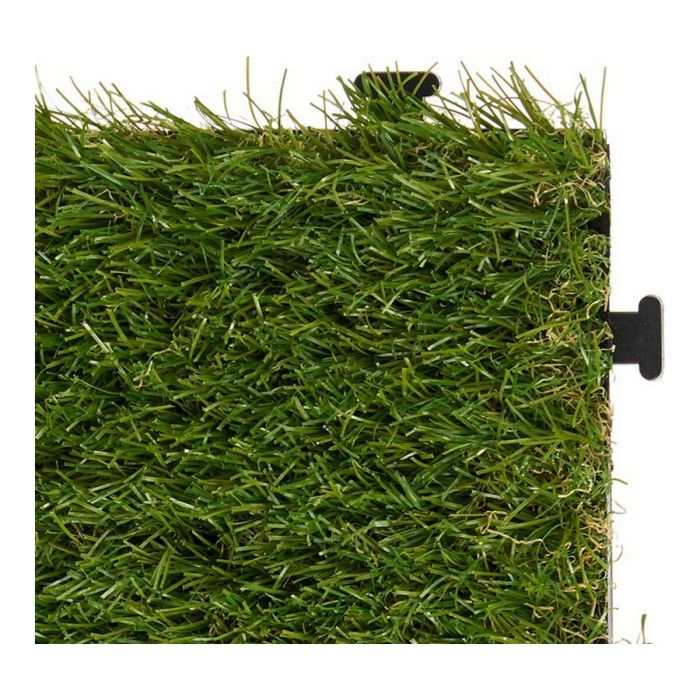 Baldosa Encajable 30 x 3,5 x 30 cm Verde Plástico 1 Baldosa Encajable 30 x 3,5 x 30 cm Verde Plástico 1