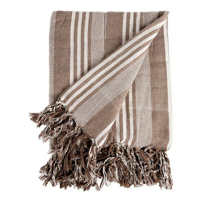 Multiusos Rayas Beige 235x205 cm - Giftdecor - 70% algodón, 25% poliéster (8 Unidades) Multiusos Rayas Beige 235x205 cm - Giftdecor - 70% algodón, 25% poliéster (8 Unidades)