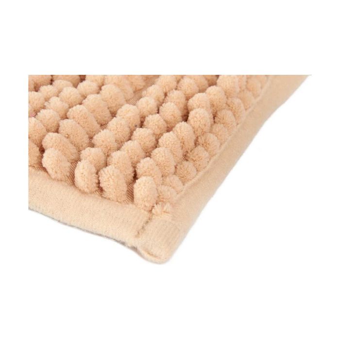 Alfombra de baño Beige Poliéster (60 x 40 x 2 cm) 1