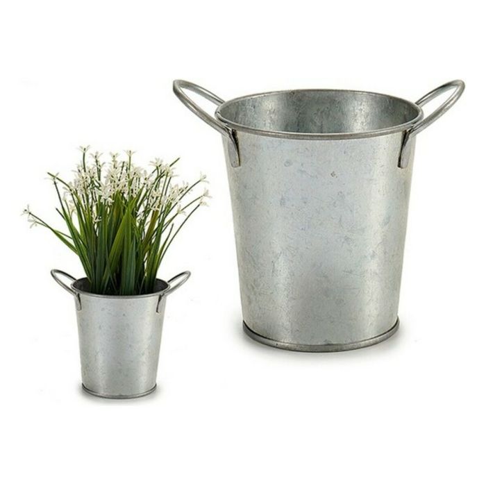 Macetero Pequeño Zinc Ibergarden 16X12CM (72 Unidades) Macetero Pequeño Zinc Ibergarden 16X12CM (72 Unidades)