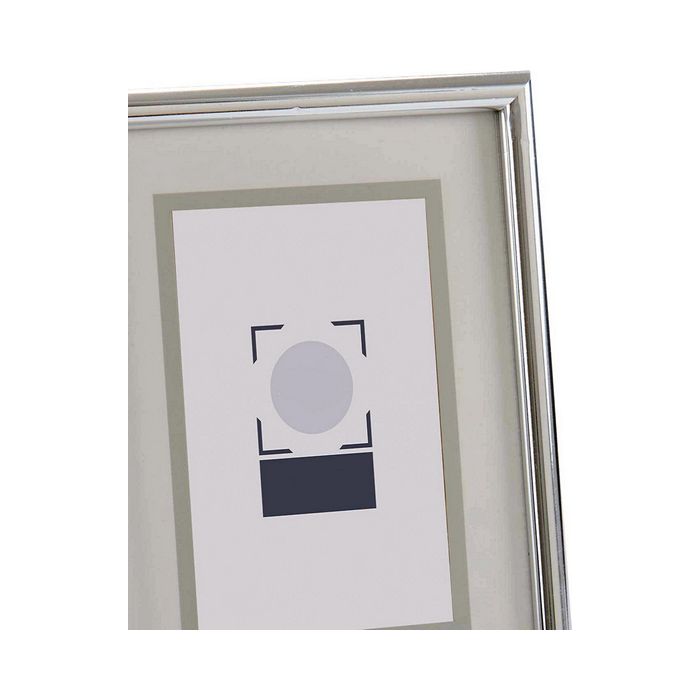 Marco de Fotos Plata (1,5 x 27 x 22 cm) (15 x 20 cm) 1