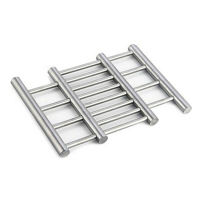 Salvamantel extensible de acero inoxidable Kinvara 23x20 cm (12 Unidades) Salvamantel extensible de acero inoxidable Kinvara 23x20 cm (12 Unidades)