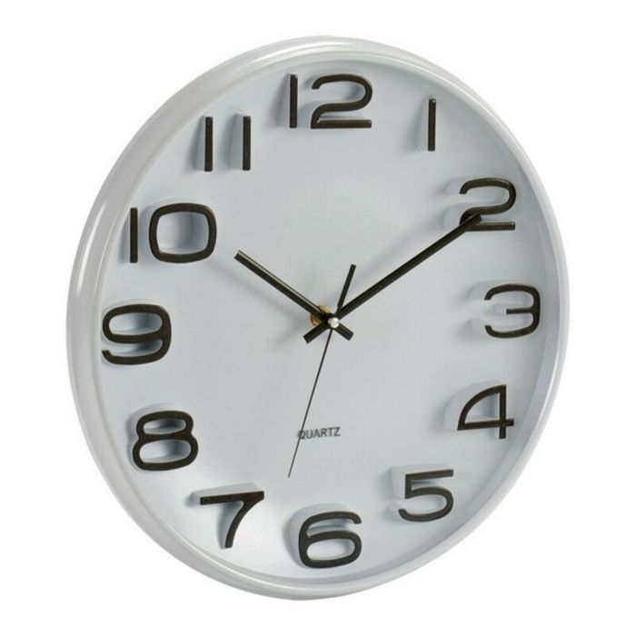 Reloj de Pared Vidrio Cristal Plástico (33 x 5 x 33 cm) 1