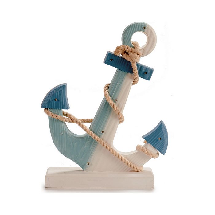 Figura Decorativa Madera Cuerda (7,5 x 39 x 30 cm) Luces LED 3