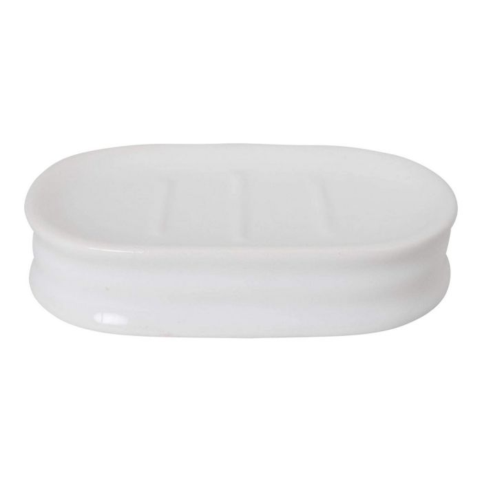 Set de Baño Ondas Cerámica Blanco (3 pcs) 2 Set de Baño Ondas Cerámica Blanco (3 pcs) 2
