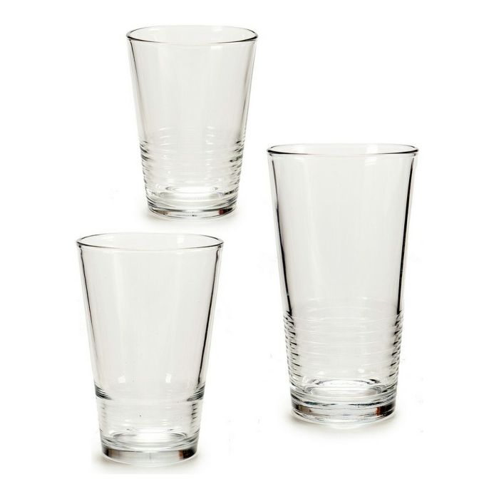 Set de Vasos 41015 Transparente Vidrio 6 x (51 cl) / 6 x (34 cl) / 6 x (23 cl) 1
