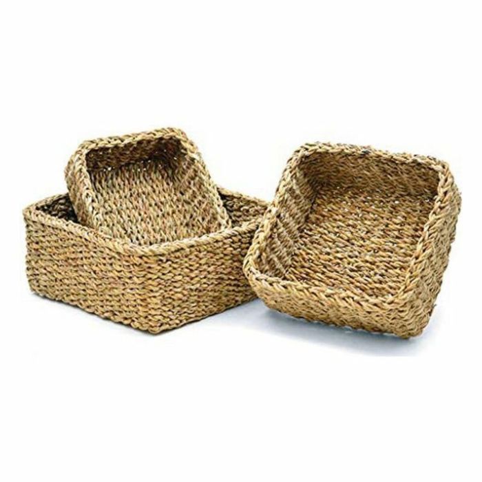 Juego de Cestos 0,010 L 3 (3 Piezas) (27 x 13,5 x 27 cm) 1 Juego de Cestos 0,010 L 3 (3 Piezas) (27 x 13,5 x 27 cm) 1