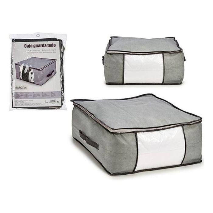 Caja Guarda Ropa Gris 45X45X20Cm Kipit (36 Unidades) Caja Guarda Ropa Gris 45X45X20Cm Kipit (36 Unidades)