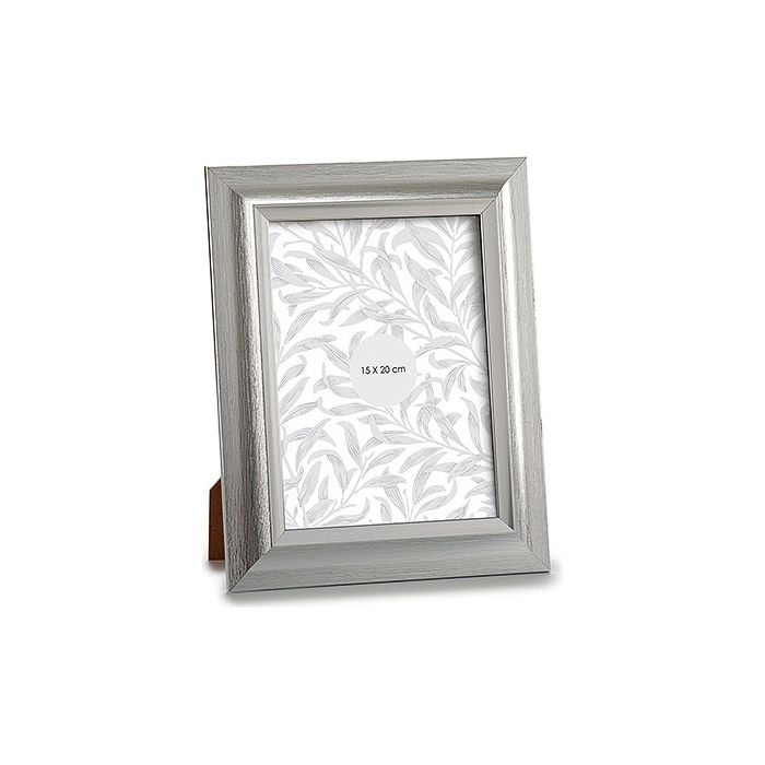 Marco de Fotos Plata 20 (1 x 26,2 x 21,2 cm) (15 x 20 cm)