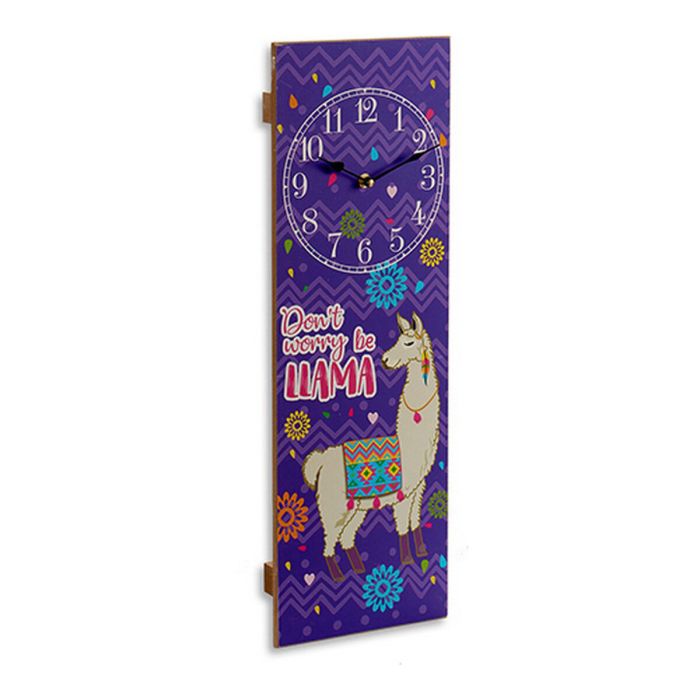 Reloj Madera Rectan Llama Surtidos 20X60X2 Giftdecor (12 Unidades) Reloj Madera Rectan Llama Surtidos 20X60X2 Giftdecor (12 Unidades)
