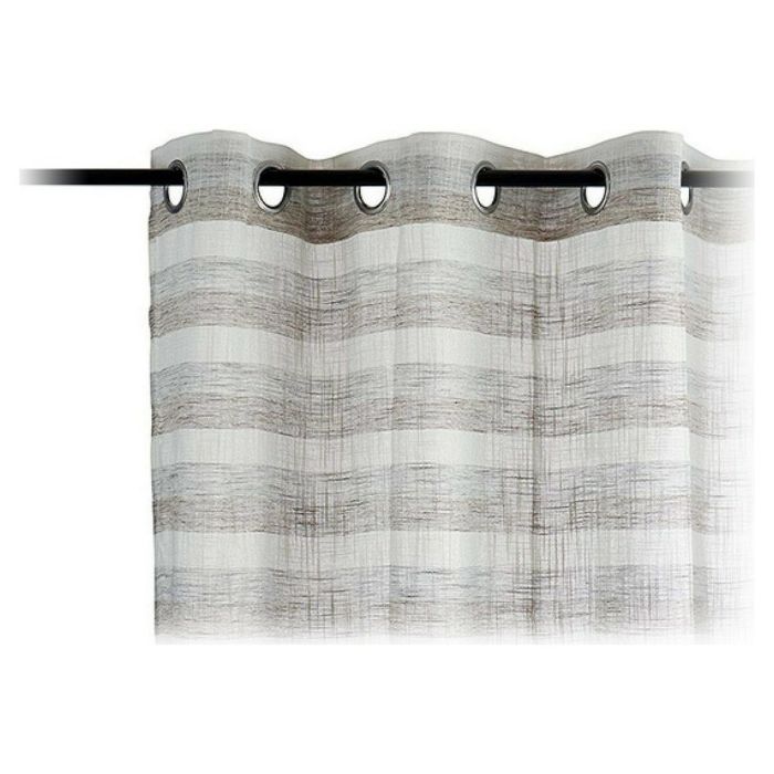 Cortina Rayas Gris Oscuro 140X260 Cm Giftdecor (6 Unidades) Cortina Rayas Gris Oscuro 140X260 Cm Giftdecor (6 Unidades)