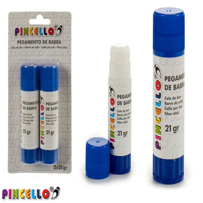 Set 2 Barras Pegamento 21Gr Pincello 9X17CM (48 Unidades) Set 2 Barras Pegamento 21Gr Pincello 9X17CM (48 Unidades)
