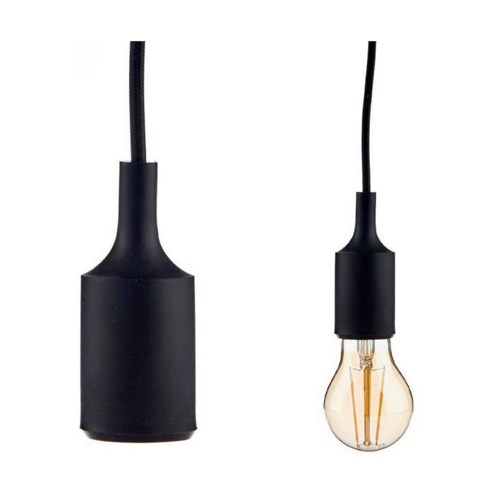 Lámpara de Techo industrial Negro Plástico 1