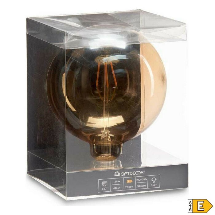 Bombilla LED 445 lm E27 Ambar Vintage 4 W (15 x 18,5 x 15 cm) 1