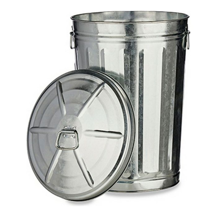 Cubo de basura Acero Con Tapa (17 L) 1
