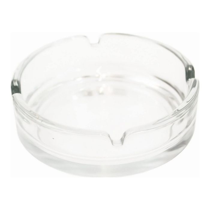 Cenicero Transparente Cristal (2 Piezas) (Ø 9 x 3 cm) 1