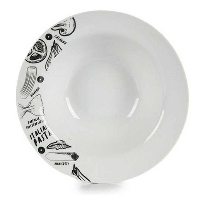 Plato Pasta Porcelana 23 Cm Arte Regal (16 Unidades) Plato Pasta Porcelana 23 Cm Arte Regal (16 Unidades)