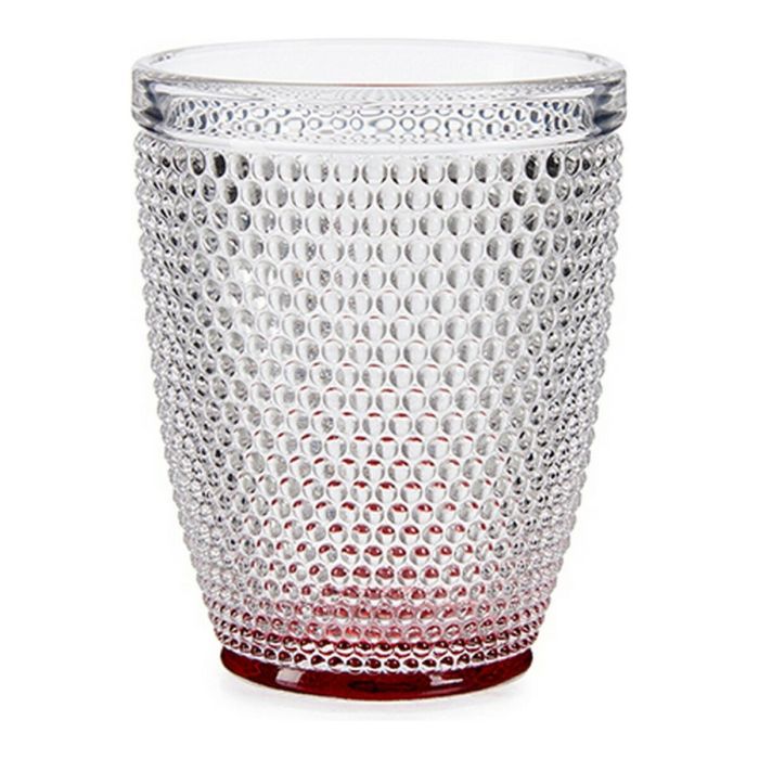Vaso de Cristal con Puntos Agua 300 ml Rojo Vivalto - 8x10x8 cm (48 Unidades) Vaso de Cristal con Puntos Agua 300 ml Rojo Vivalto - 8x10x8 cm (48 Unidades)