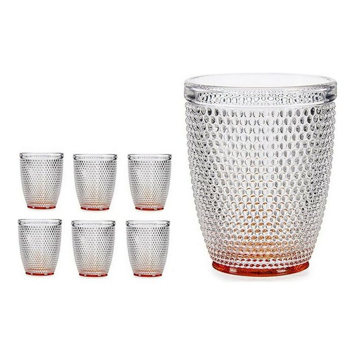 Vaso Ambar Puntos Cristal (300 ml) (1 uds) 1 Vaso Ambar Puntos Cristal (300 ml) (1 uds) 1