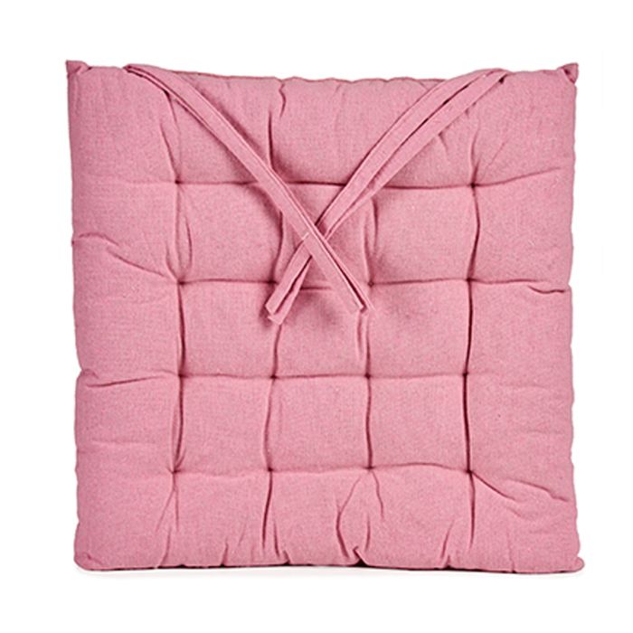 Cojin Silla Liso Rosa Giftdecor 40X5CM (12 Unidades) Cojin Silla Liso Rosa Giftdecor 40X5CM (12 Unidades)