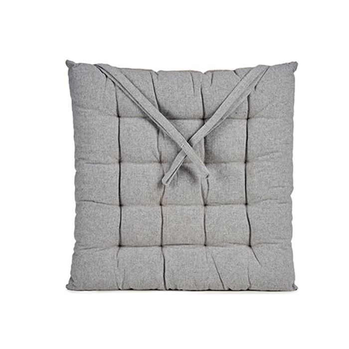 Cojin Silla Liso Gris Giftdecor 40X5CM (12 Unidades) Cojin Silla Liso Gris Giftdecor 40X5CM (12 Unidades)